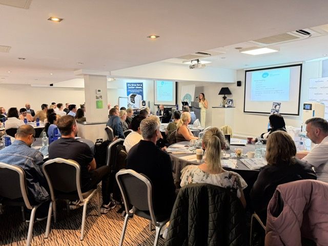 A view across the Study Day audience.